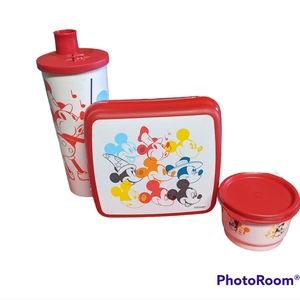 Tupperware Disney Mickey Mouse Set